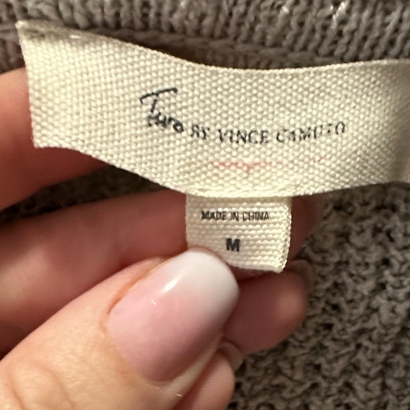 Vince Camuto Heather Gray Turtleneck Sweater - Picture 7 of 7